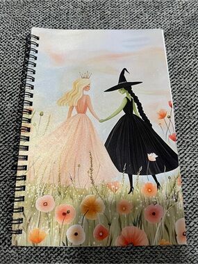 Wicked Spiral Notebook and Stickers